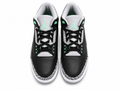 Black & Green Basketball Sneakers | Premium Leather Sports Shoes