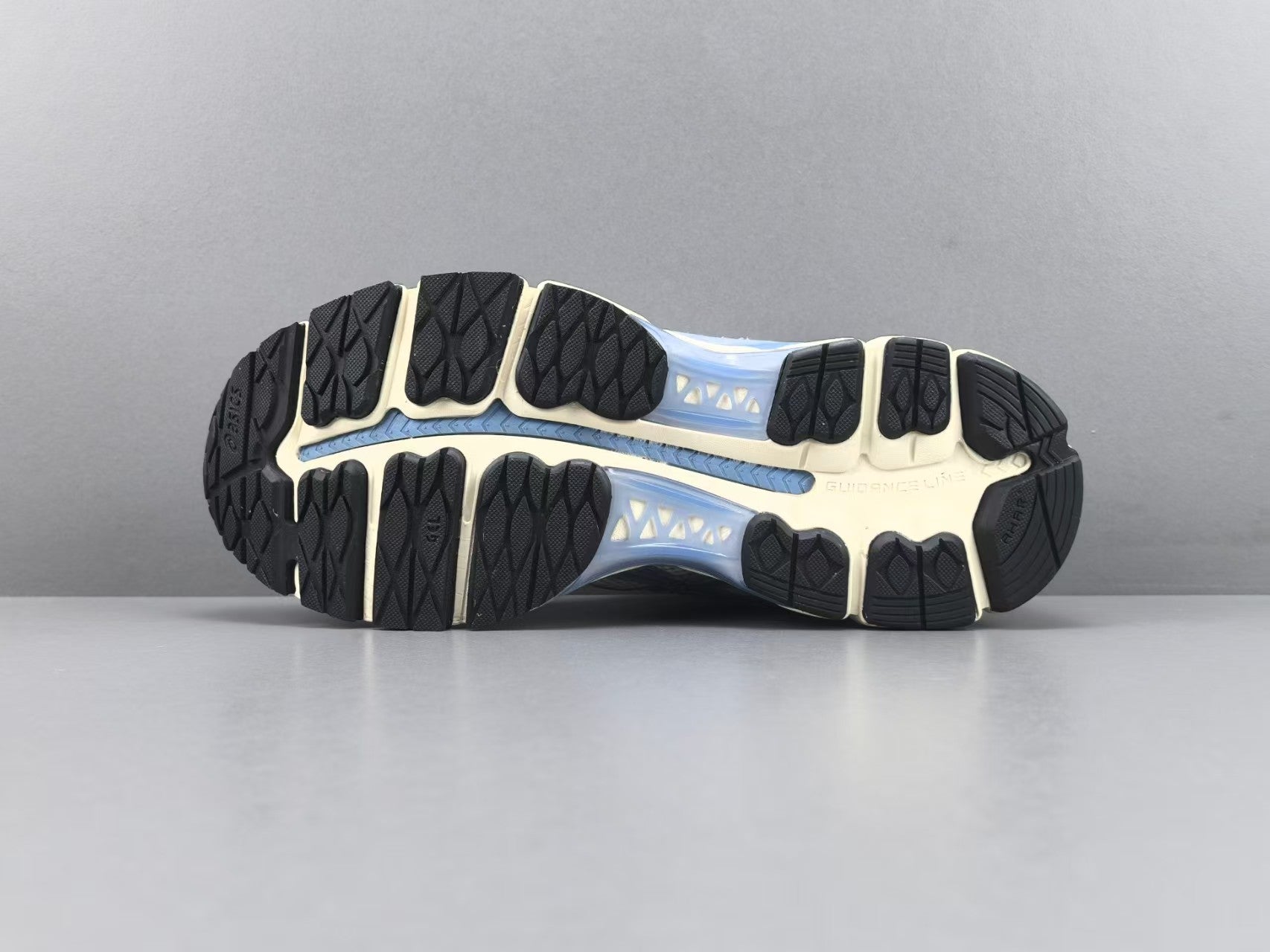 Light Blue Retro Running Sneakers | Breathable Mesh Sports Shoes