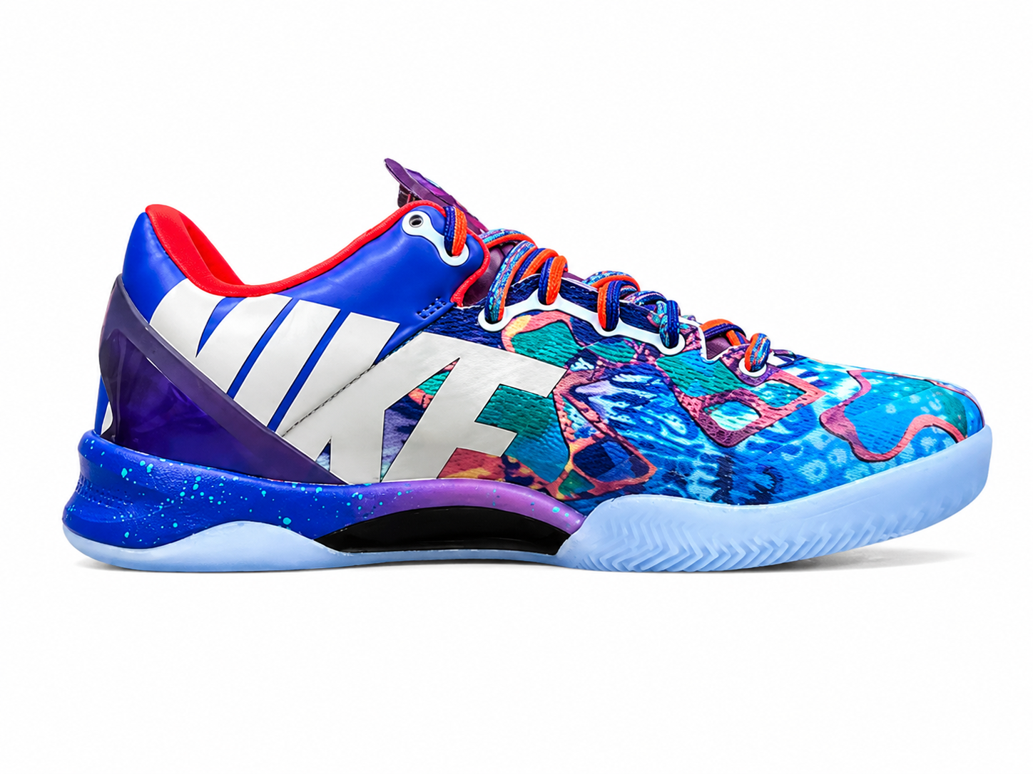 Colorful Performance Basketball Shoes | Dynamic Court Style