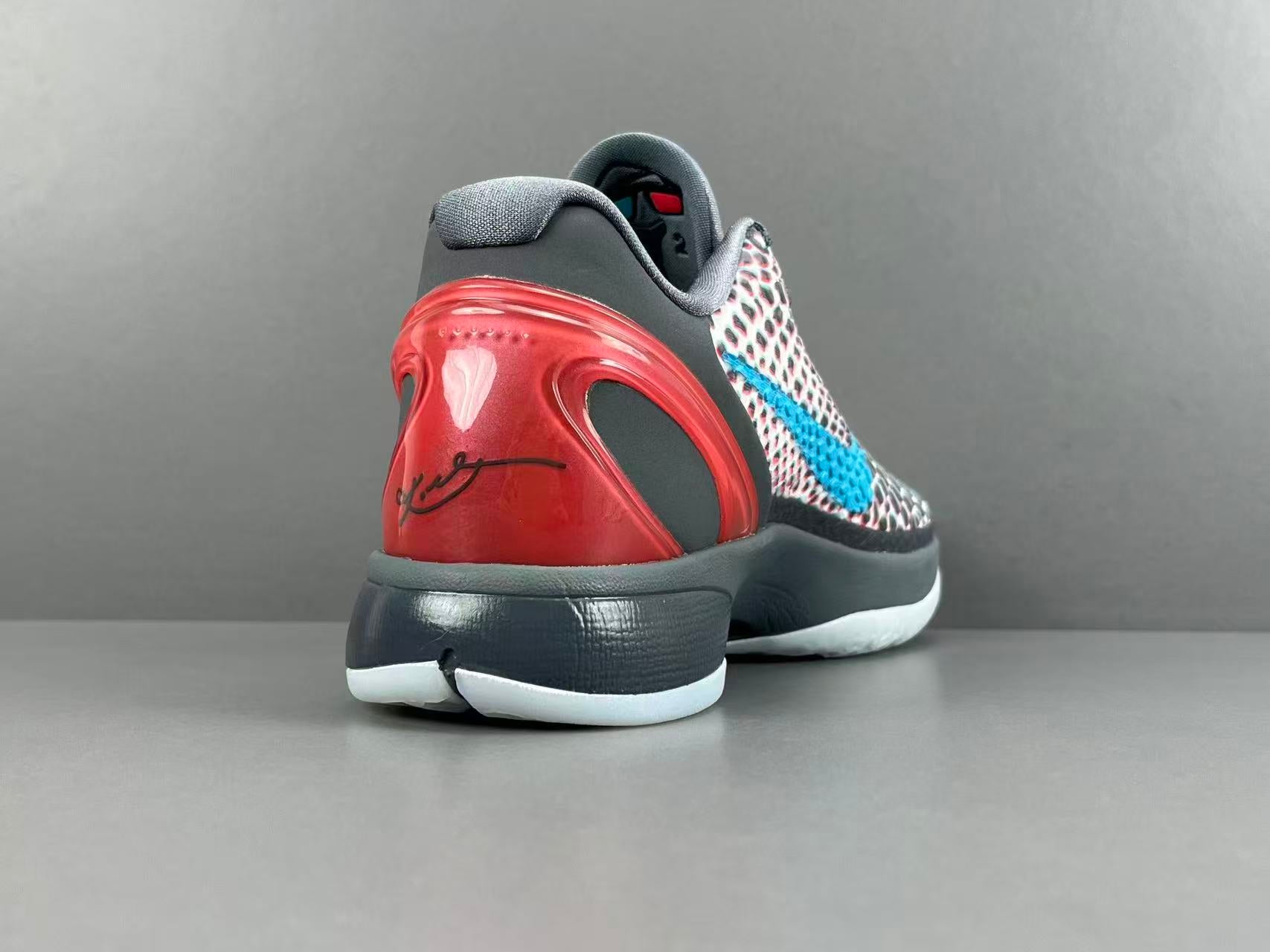 Grey Multi-Color Basketball Shoes | Lightweight Performance Court Sneakers