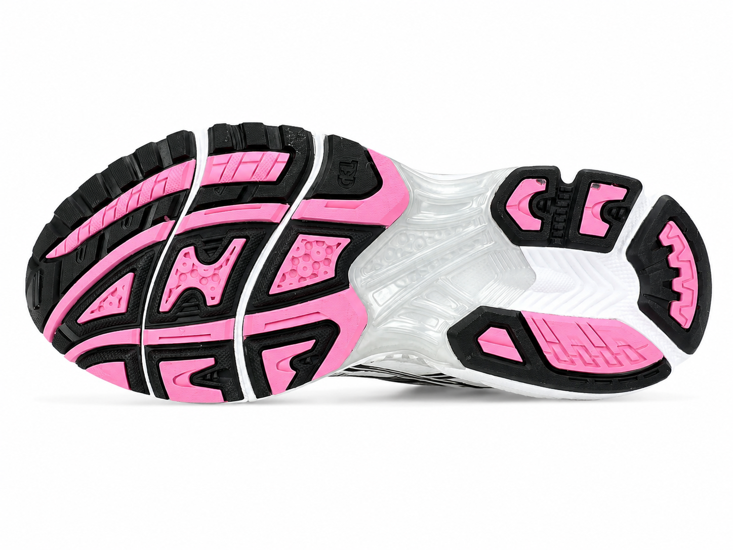 Women's Silver Pink Retro Running Shoes | Breathable Mesh Sneakers