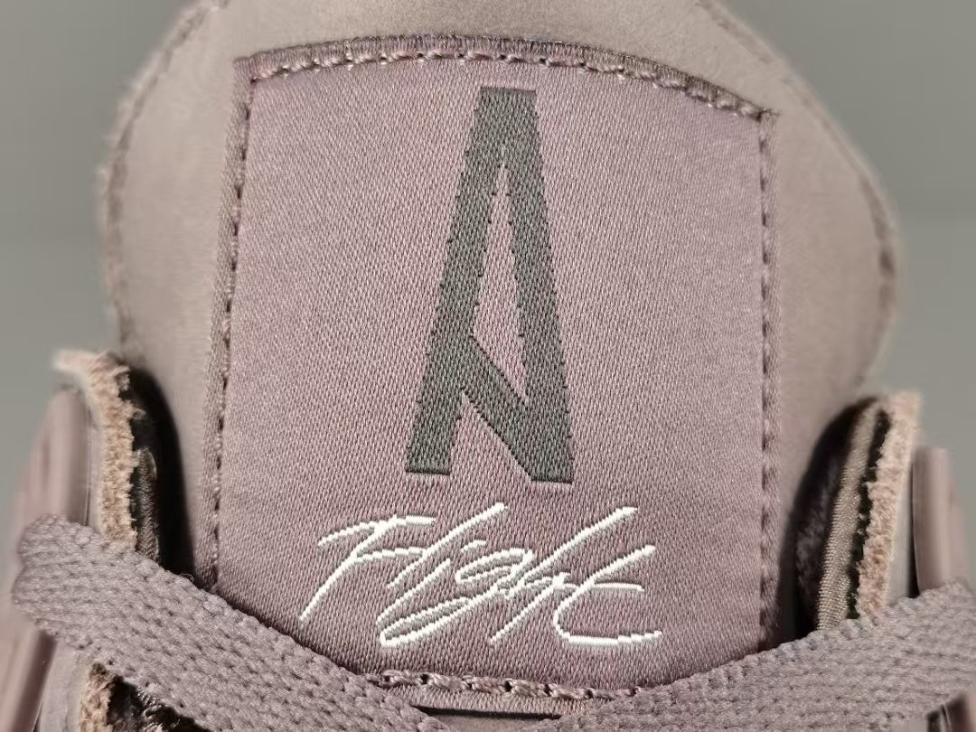 Dusty Mauve Basketball Sneakers | Premium Suede Sports Shoes