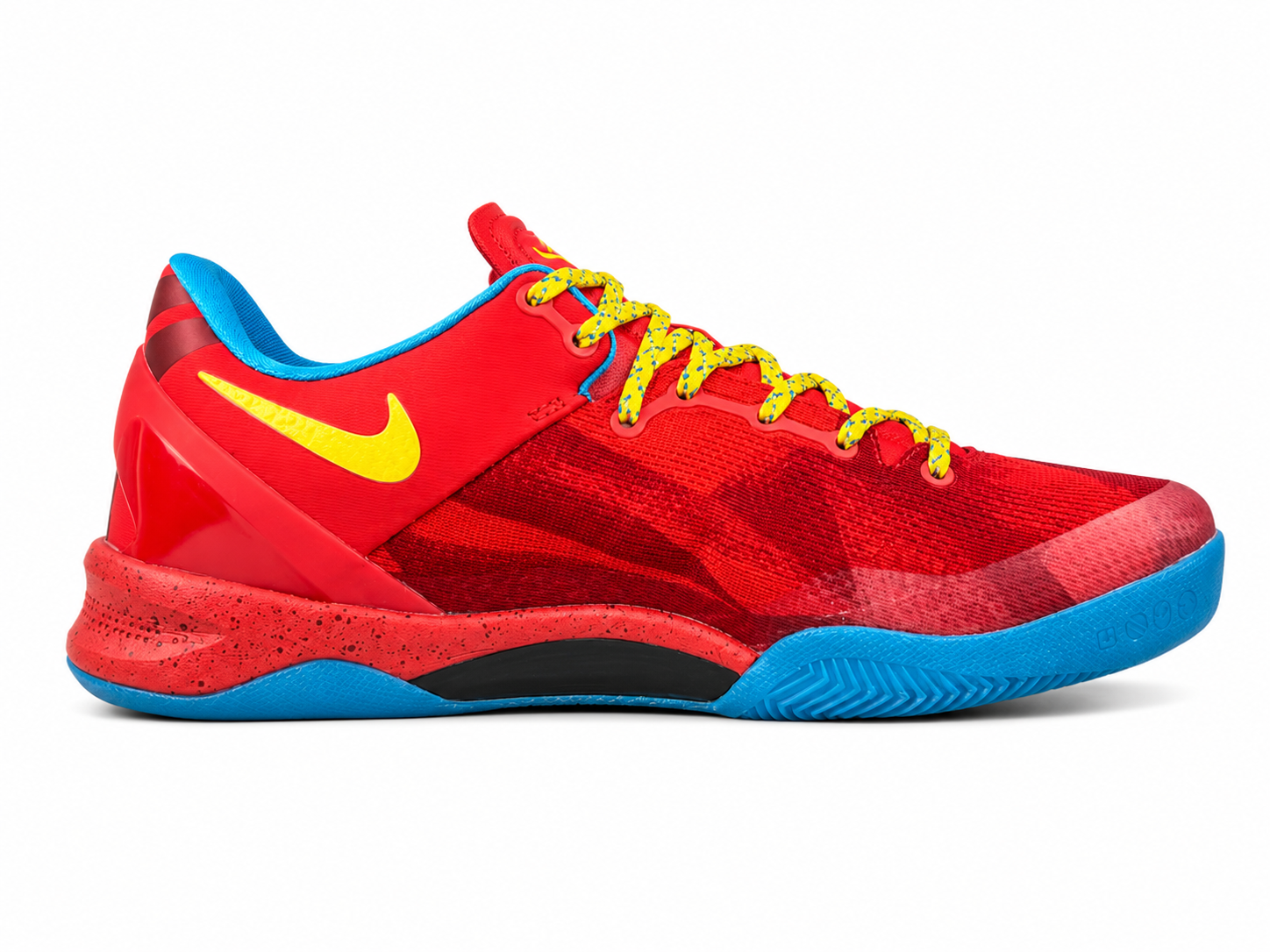 Professional Low-Top Basketball Shoes – Red Blue Colorway