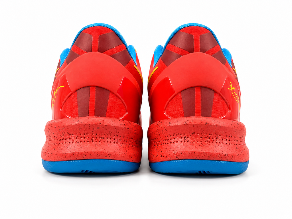 Professional Low-Top Basketball Shoes – Red Blue Colorway