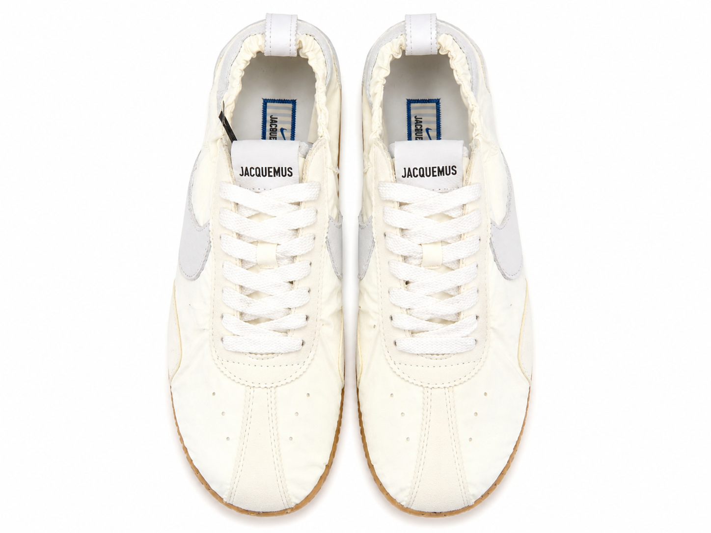 Classic White Retro Running Shoes | Lightweight Casual Sneakers