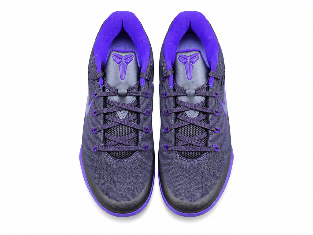 Purple Black Basketball Shoes | Lightweight Performance Court Sneakers