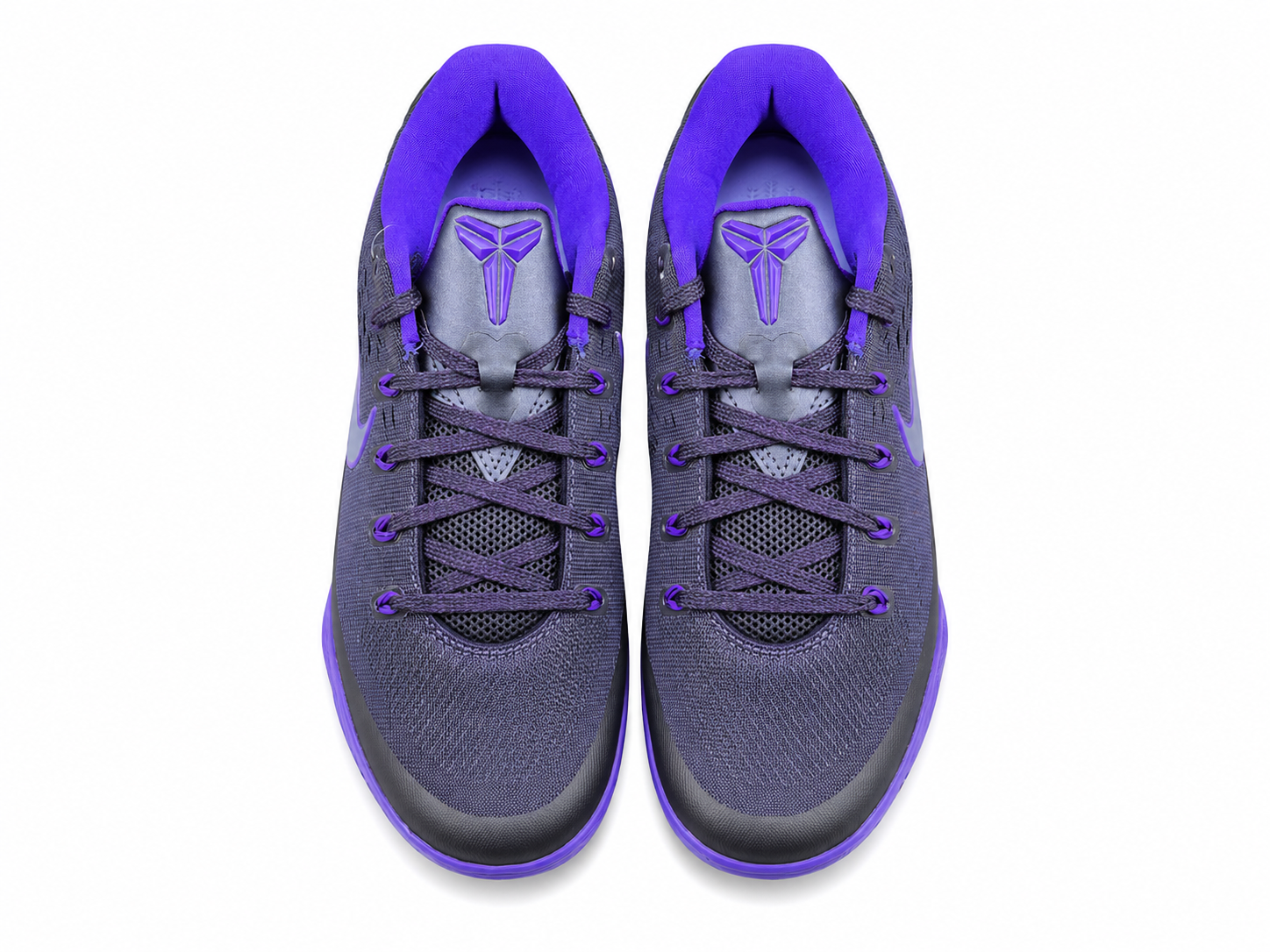 Purple Black Basketball Shoes | Lightweight Performance Court Sneakers