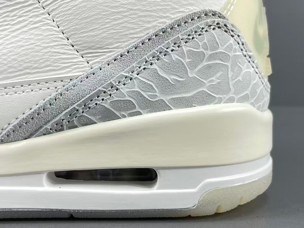 Premium White Leather Basketball Sneakers