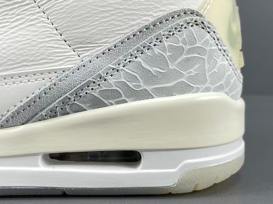 Premium White Leather Basketball Sneakers