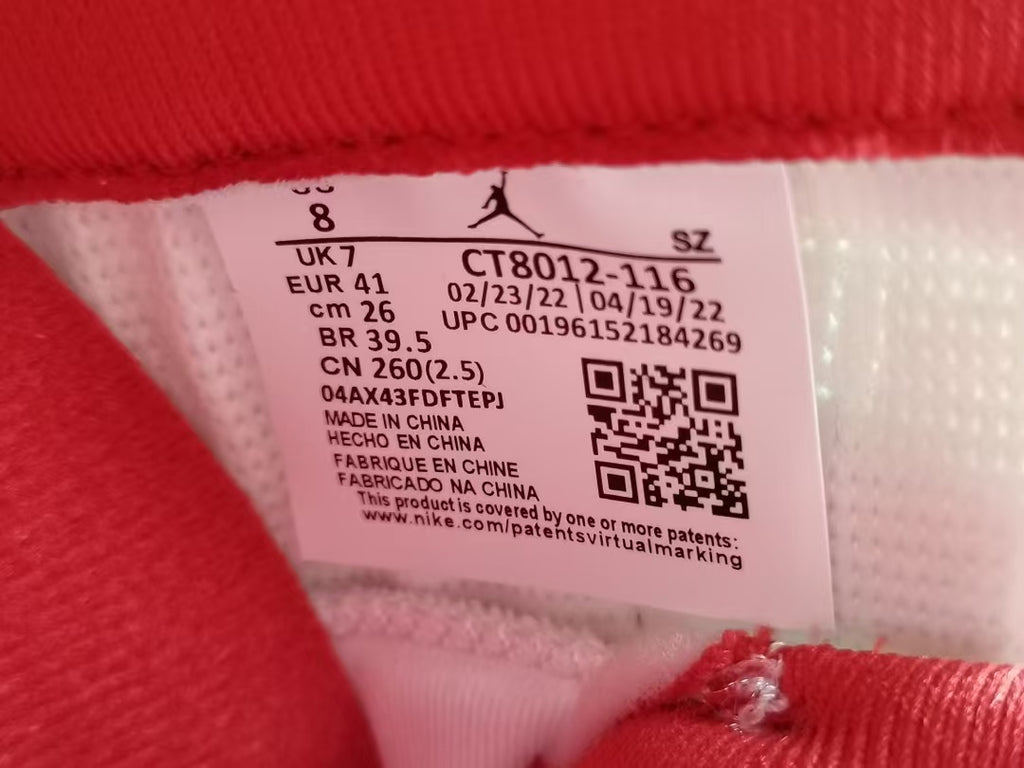 Premium Red White High-Top Basketball Shoes