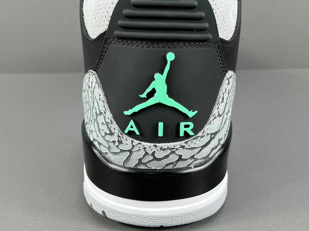Black & Green Basketball Sneakers | Premium Leather Sports Shoes