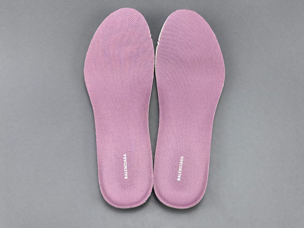 Women's Lightweight Casual Sneakers – Purple Mesh Low Top Shoes