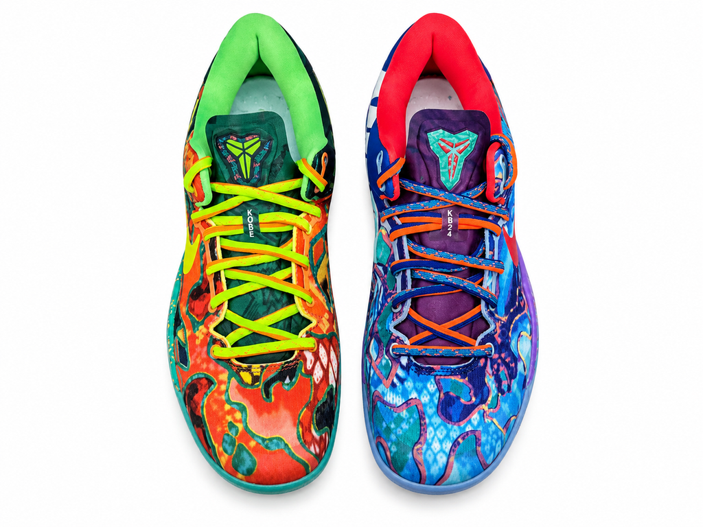 Colorful Performance Basketball Shoes | Dynamic Court Style