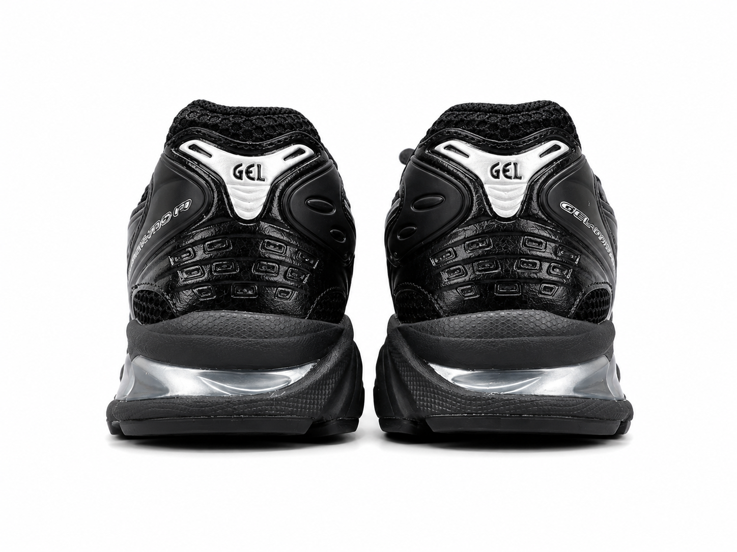 Black Mesh Running Sneakers | Lightweight Cushion Athletic Shoes