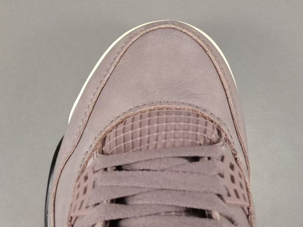 Dusty Mauve Basketball Sneakers | Premium Suede Sports Shoes