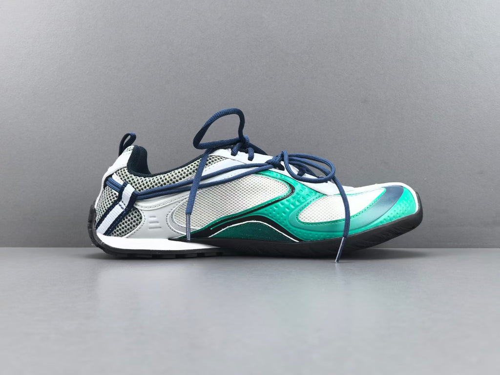 Premium Running Shoes – Green & White