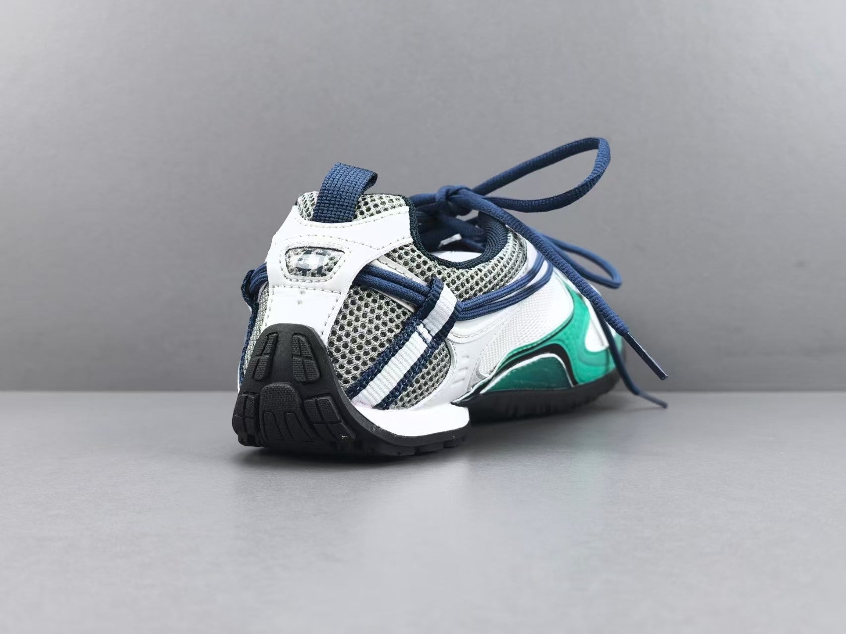 Premium Running Shoes – Green & White