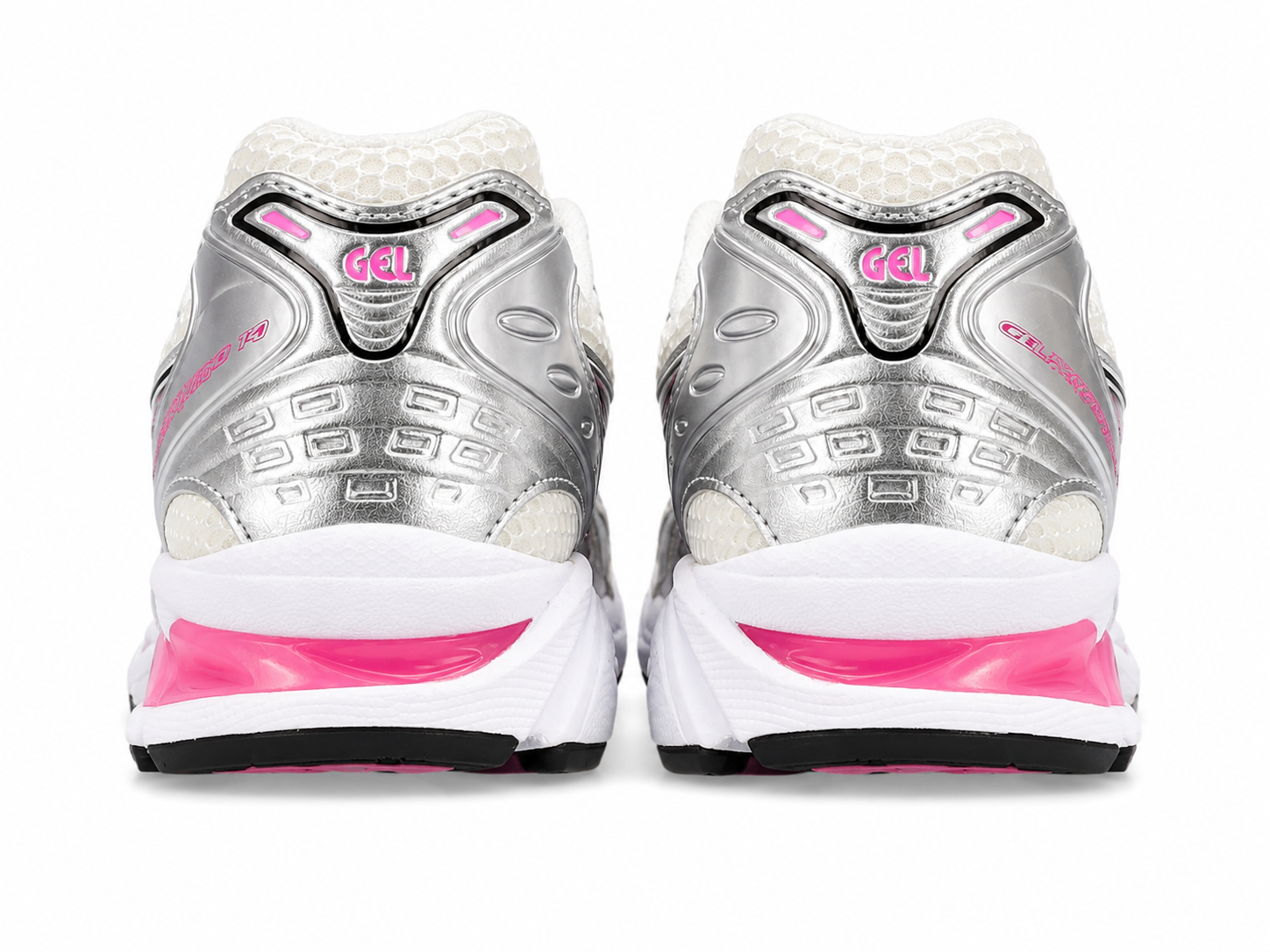 Women's Silver Pink Retro Running Shoes | Breathable Mesh Sneakers