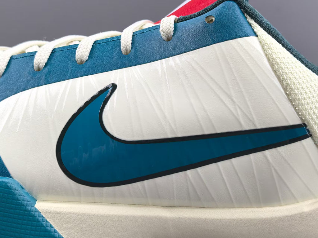 Blue White Performance Basketball Shoes | Lightweight Court Sneakers