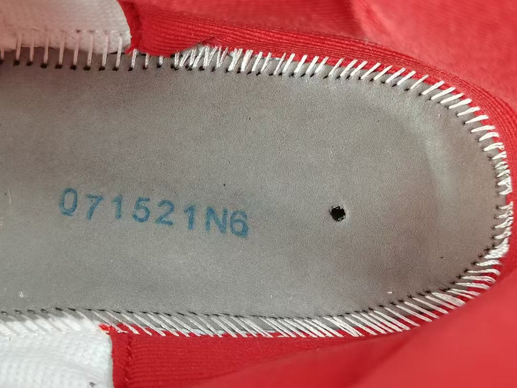Premium Red White High-Top Basketball Shoes