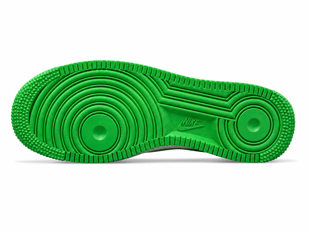 Green Luxury Style Low Top Sneakers