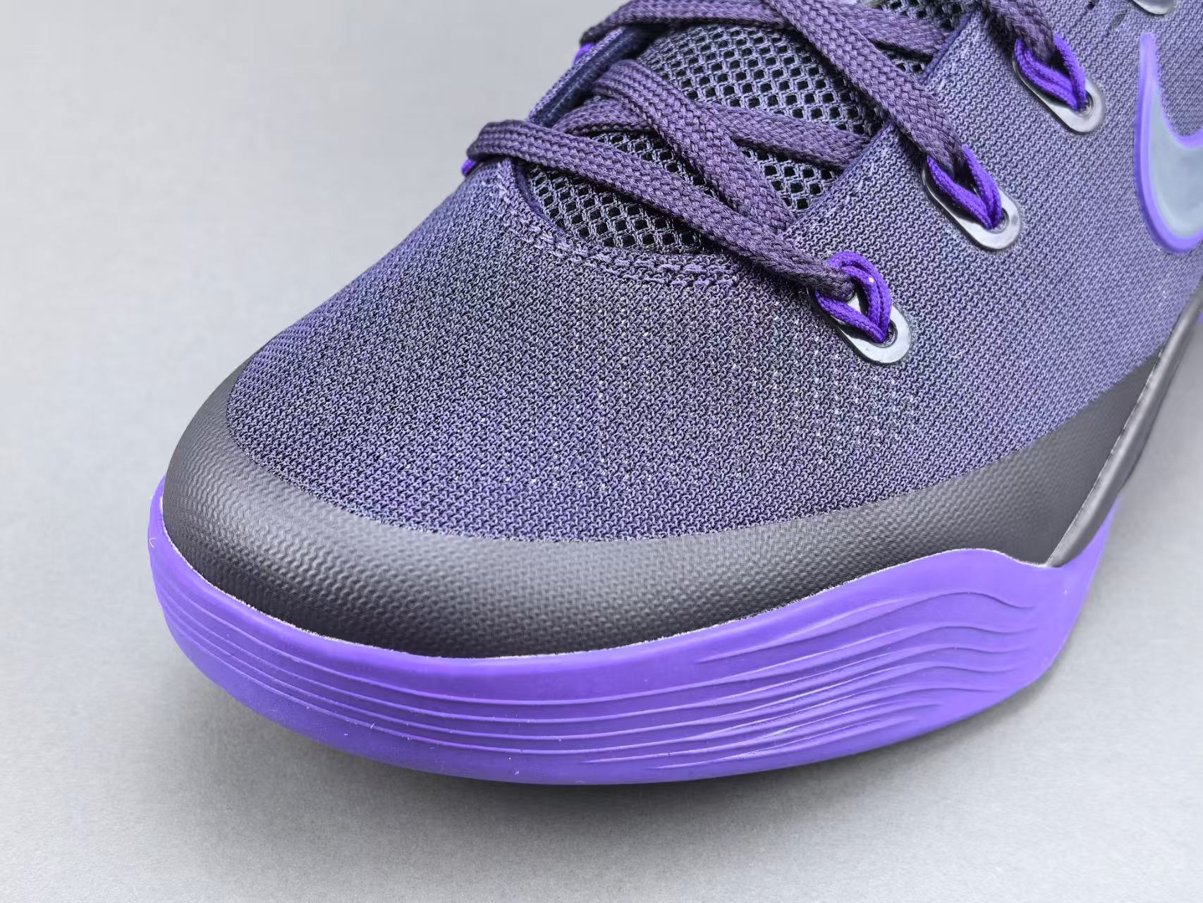 Purple Black Basketball Shoes | Lightweight Performance Court Sneakers