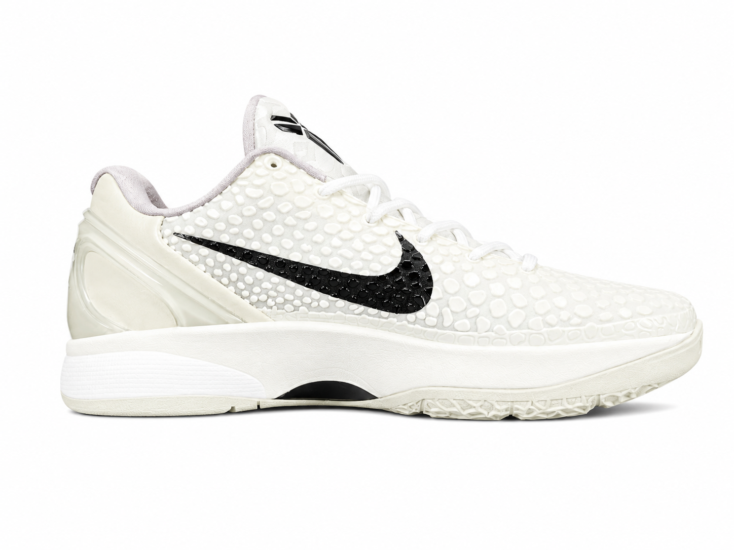 White Textured Basketball Shoes | Lightweight Performance Court Sneakers