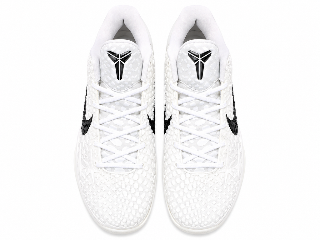 White Textured Basketball Shoes | Lightweight Performance Court Sneakers