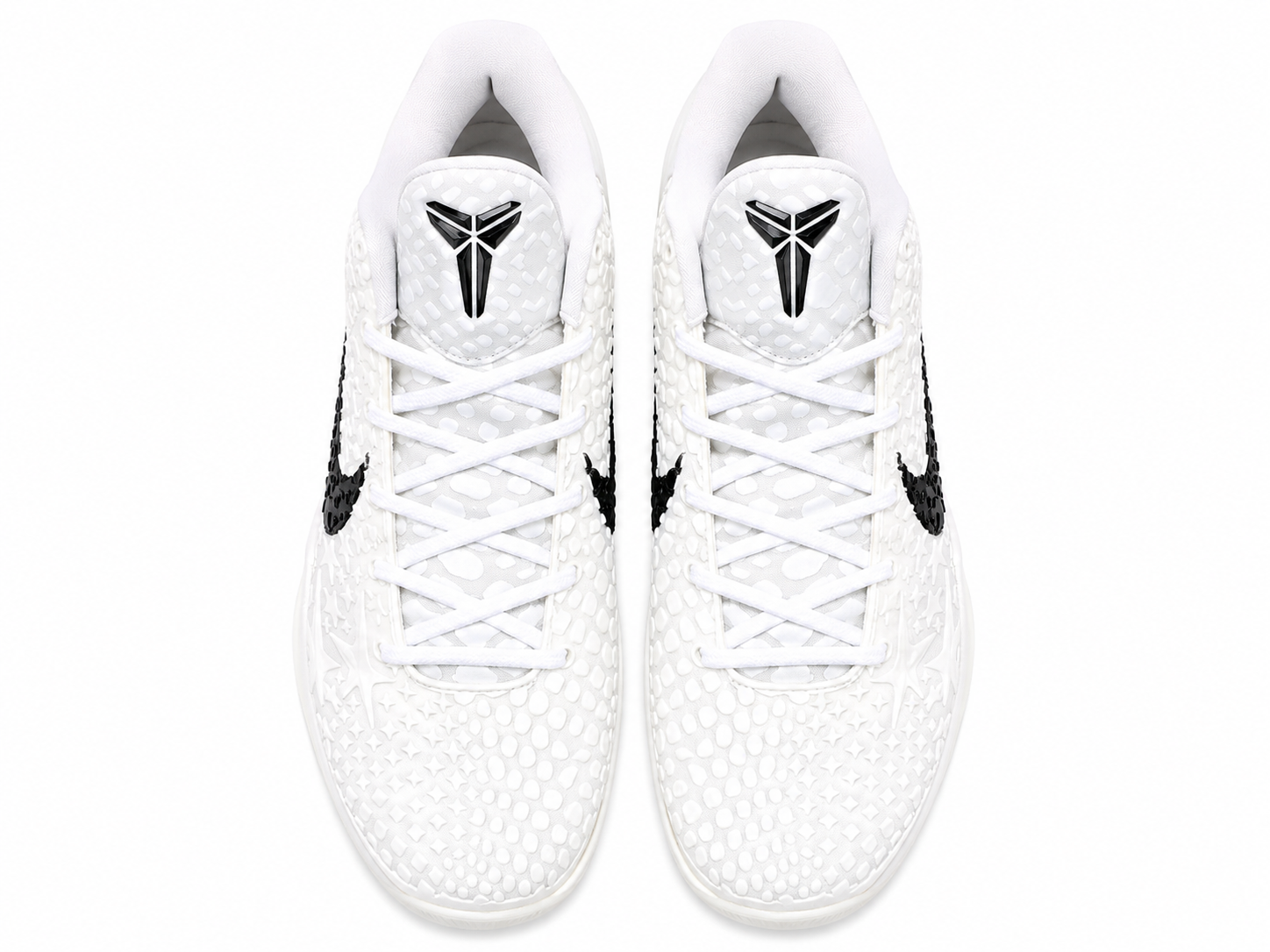 White Textured Basketball Shoes | Lightweight Performance Court Sneakers