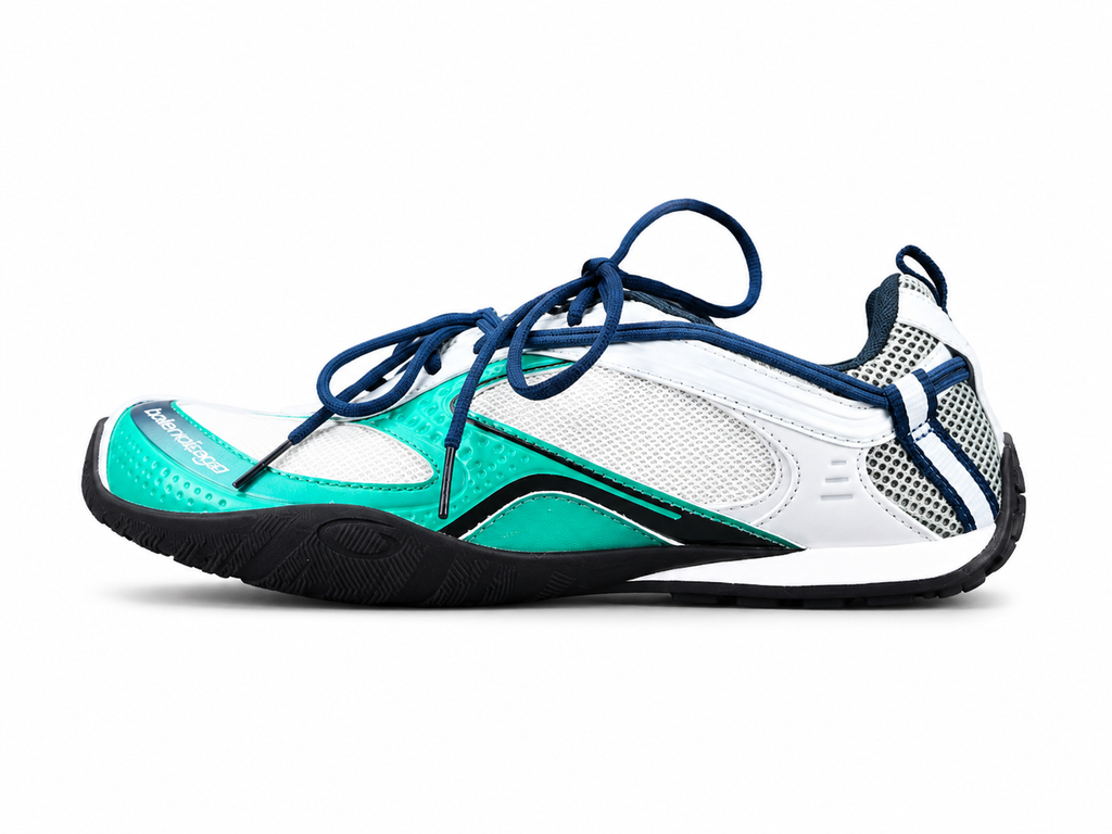 Premium Running Shoes – Green & White
