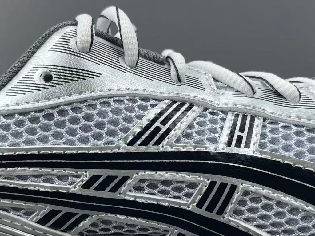 Silver Grey Mesh Running Shoes | Lightweight Comfort Sneakers