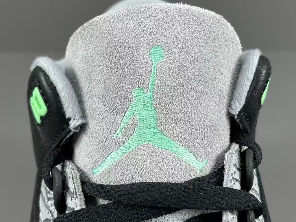 Black & Green Basketball Sneakers | Premium Leather Sports Shoes