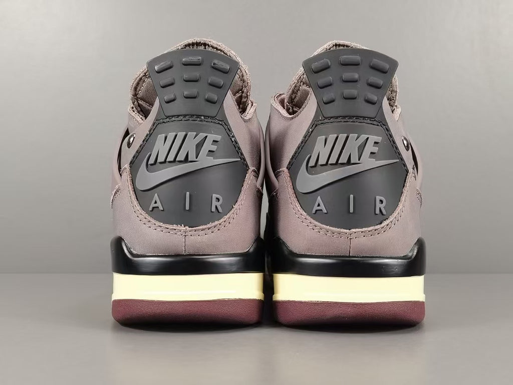 Dusty Mauve Basketball Sneakers | Premium Suede Sports Shoes