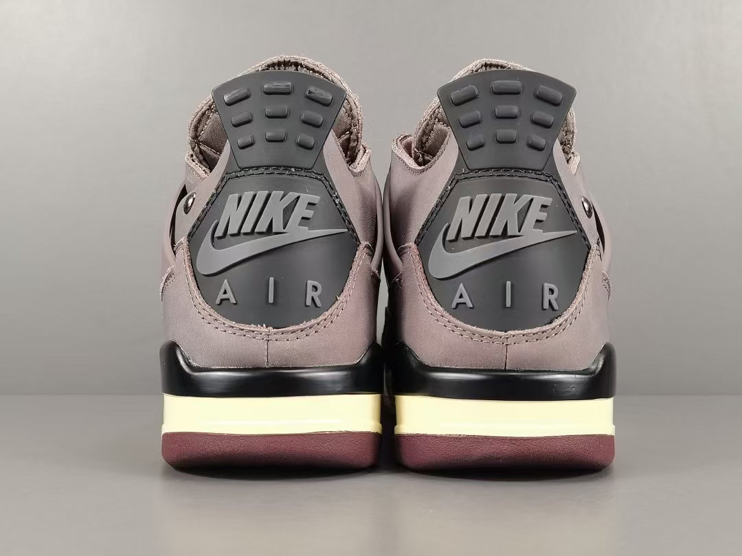 Dusty Mauve Basketball Sneakers | Premium Suede Sports Shoes
