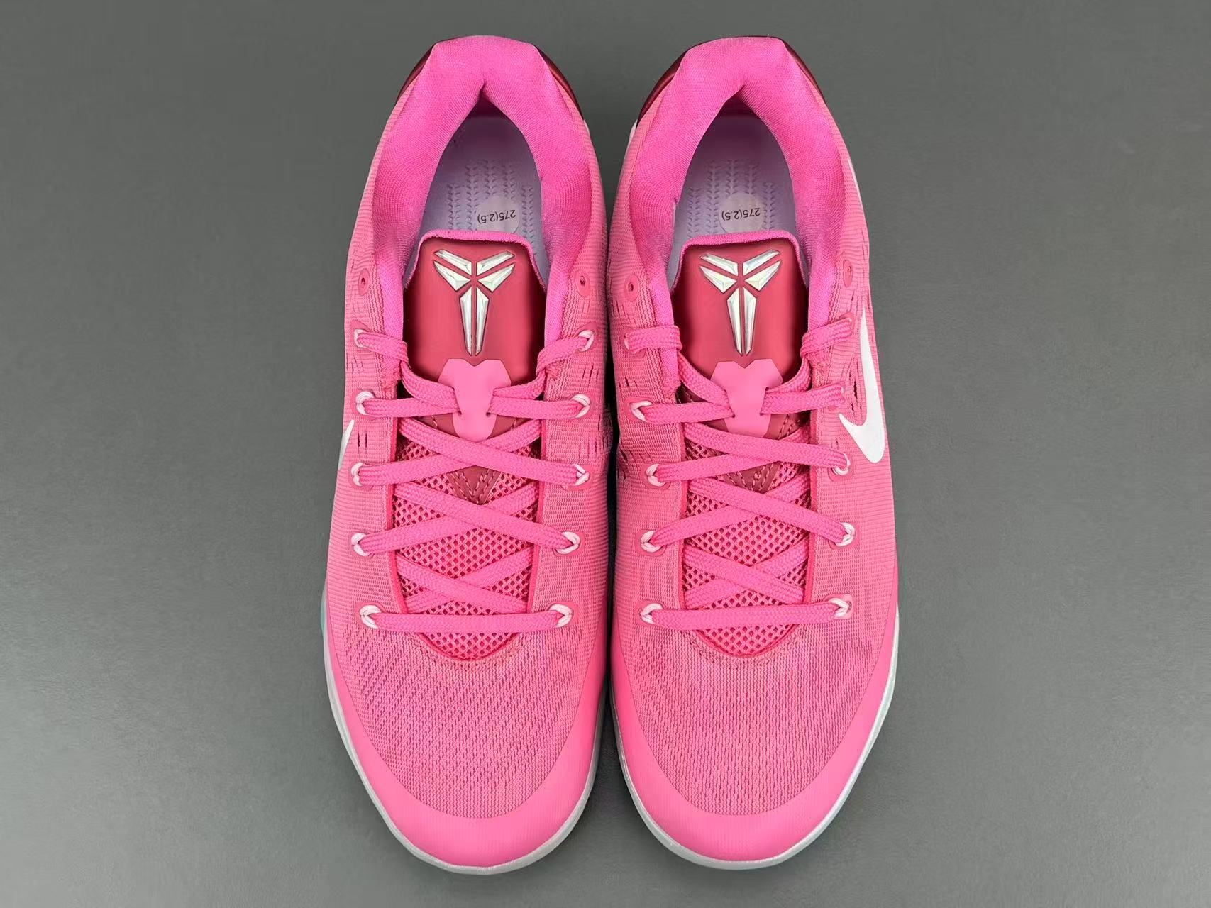 Pink Low-Top Basketball Shoes – Lightweight Court Sneakers