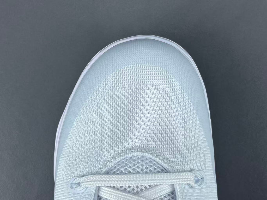 White & Purple Performance Basketball Shoes | Lightweight Court Sneakers