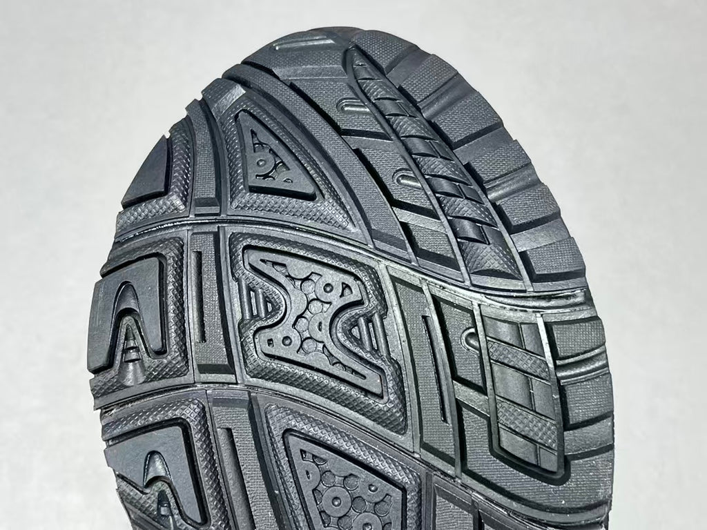 Black Mesh Running Sneakers | Lightweight Cushion Athletic Shoes