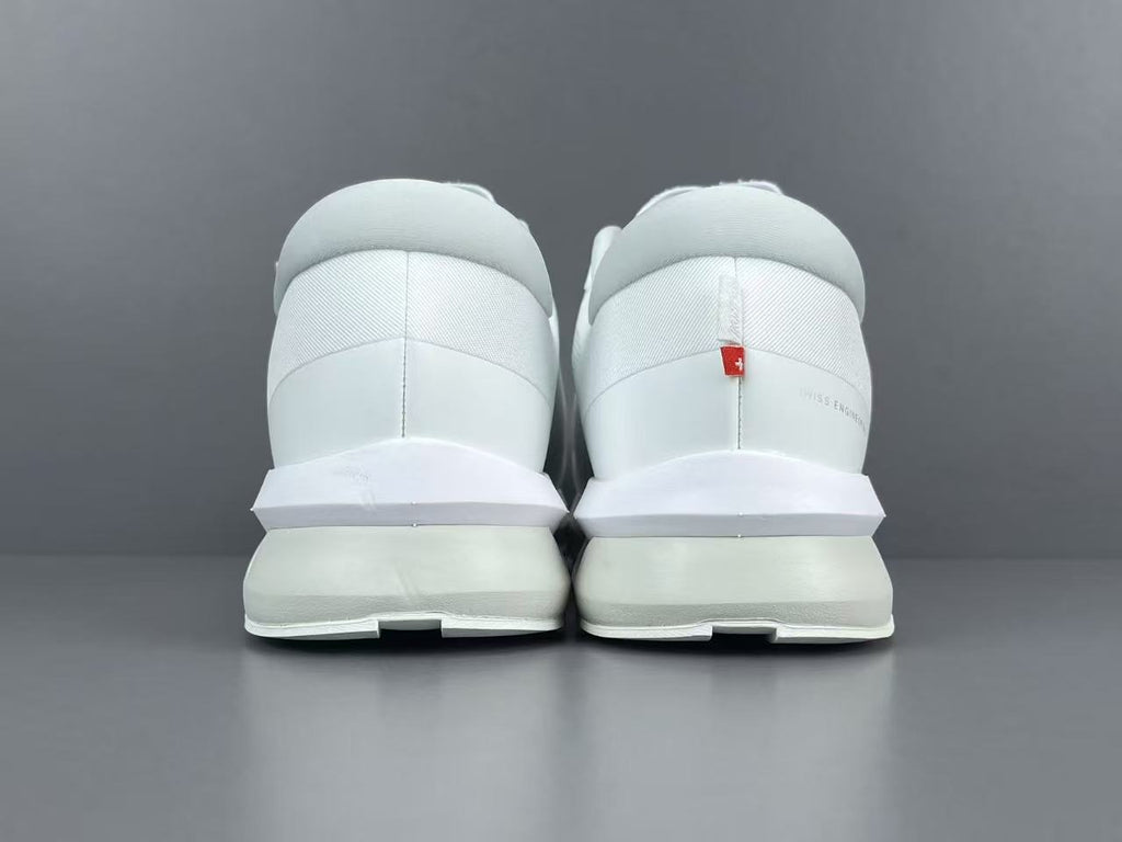 Premium White Performance Running Shoes | Lightweight Sports Sneakers