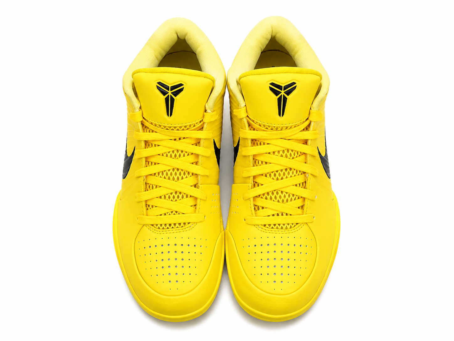 Classic Yellow Low-Top Basketball Shoes | Lightweight Court Sneakers