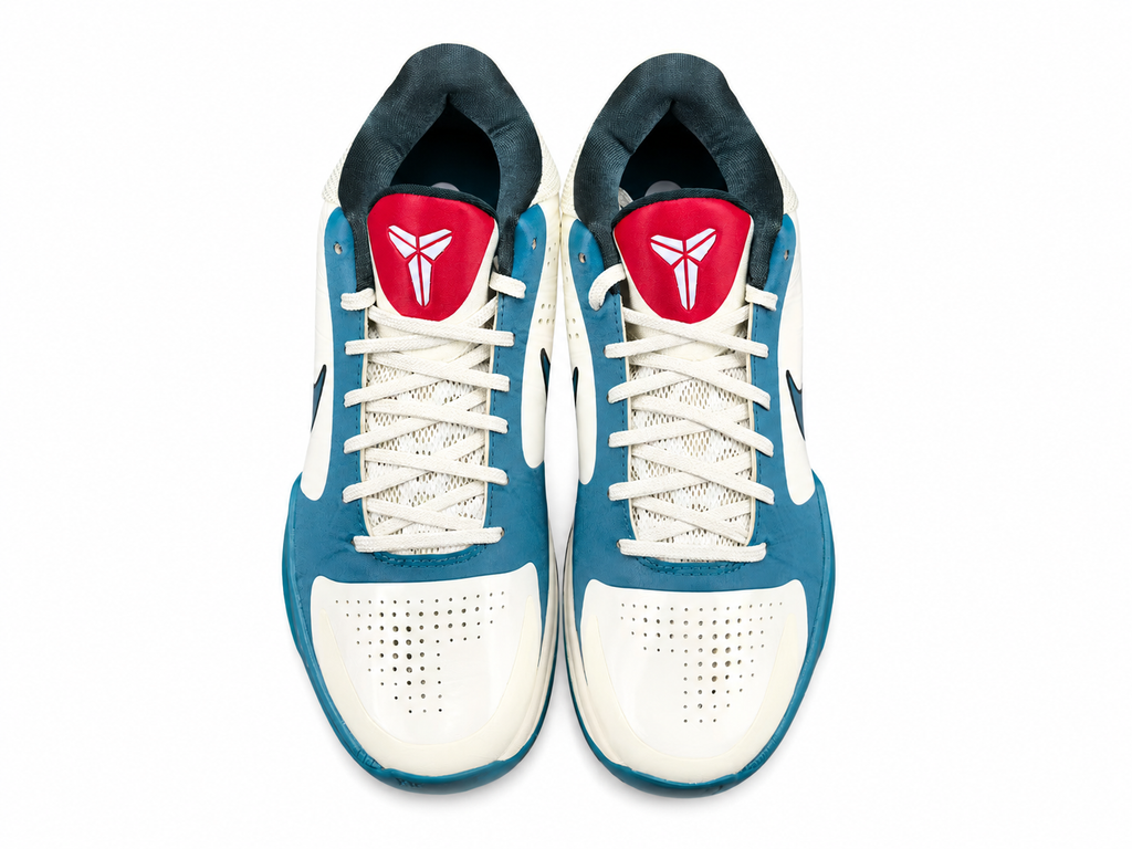 Blue White Performance Basketball Shoes | Lightweight Court Sneakers