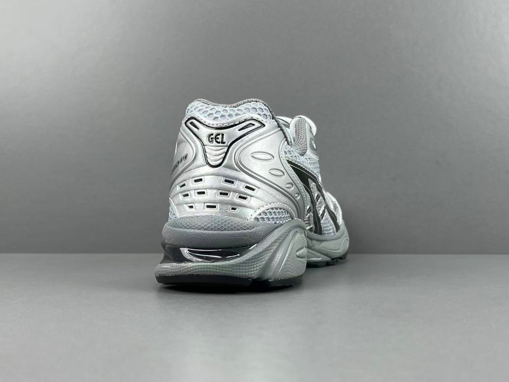 Silver Grey Mesh Running Shoes | Lightweight Comfort Sneakers