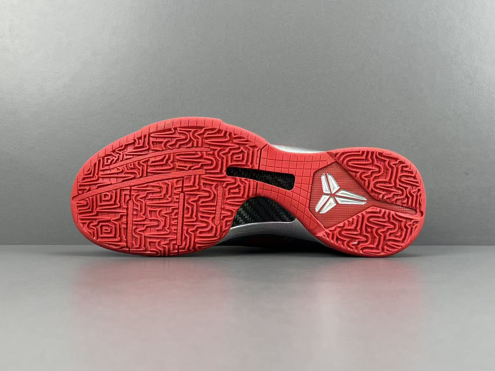 Silver Red Basketball Shoes | High-Traction Performance Sneakers