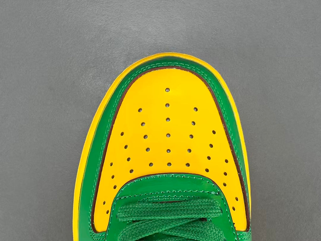 Colorful Patent Leather Low Top Sneakers