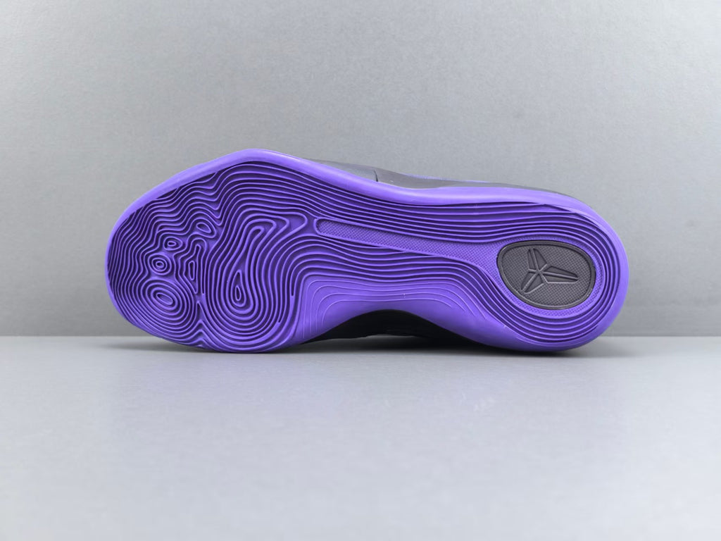 Purple Black Basketball Shoes | Lightweight Performance Court Sneakers