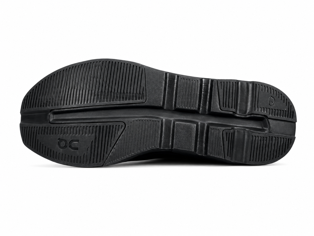 Men's All Black Lightweight Running Shoes | Breathable Cushion Athletic Sneakers