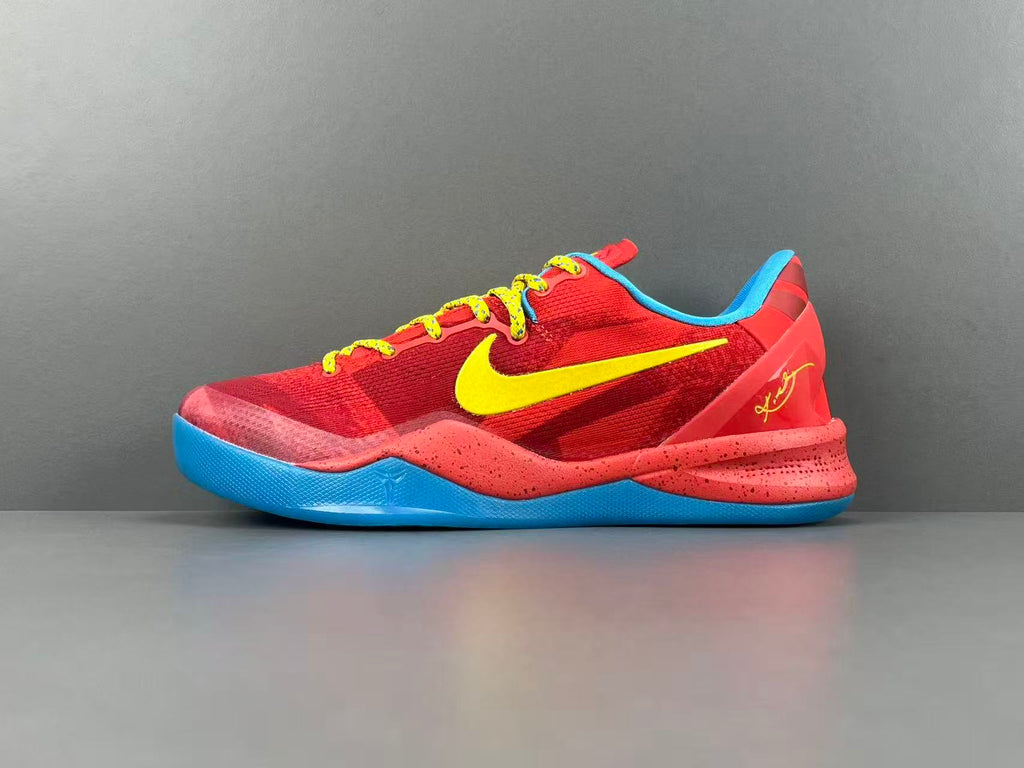 Professional Low-Top Basketball Shoes – Red Blue Colorway