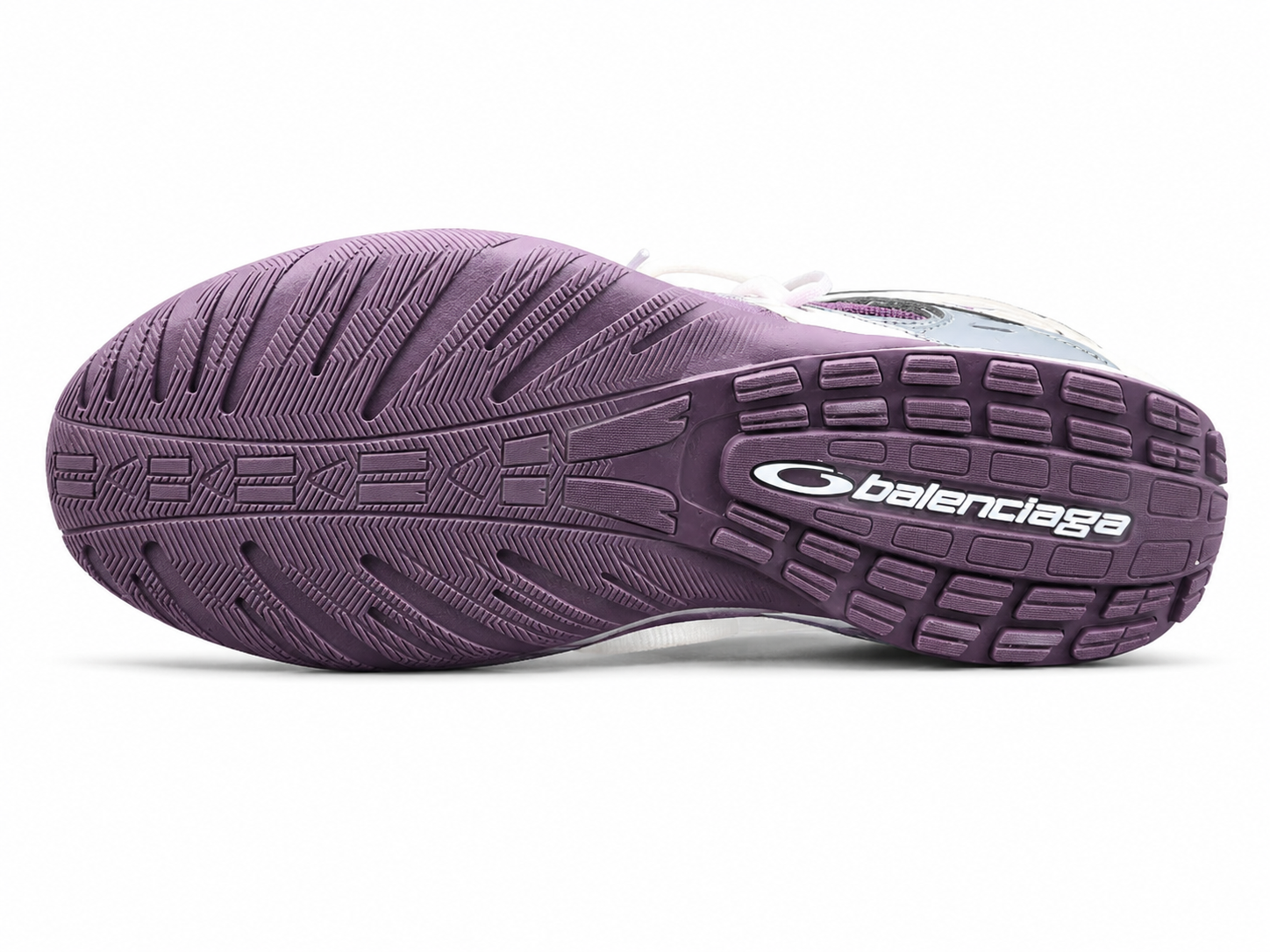Women's Lightweight Casual Sneakers – Purple Mesh Low Top Shoes