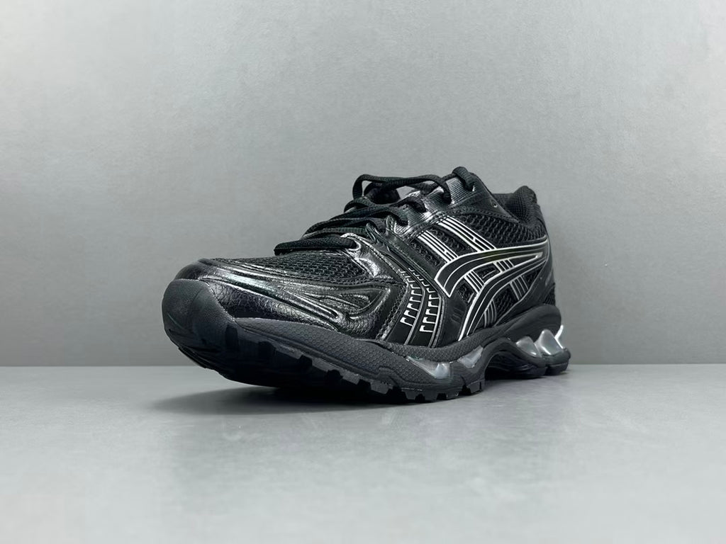 Black Mesh Running Sneakers | Lightweight Cushion Athletic Shoes
