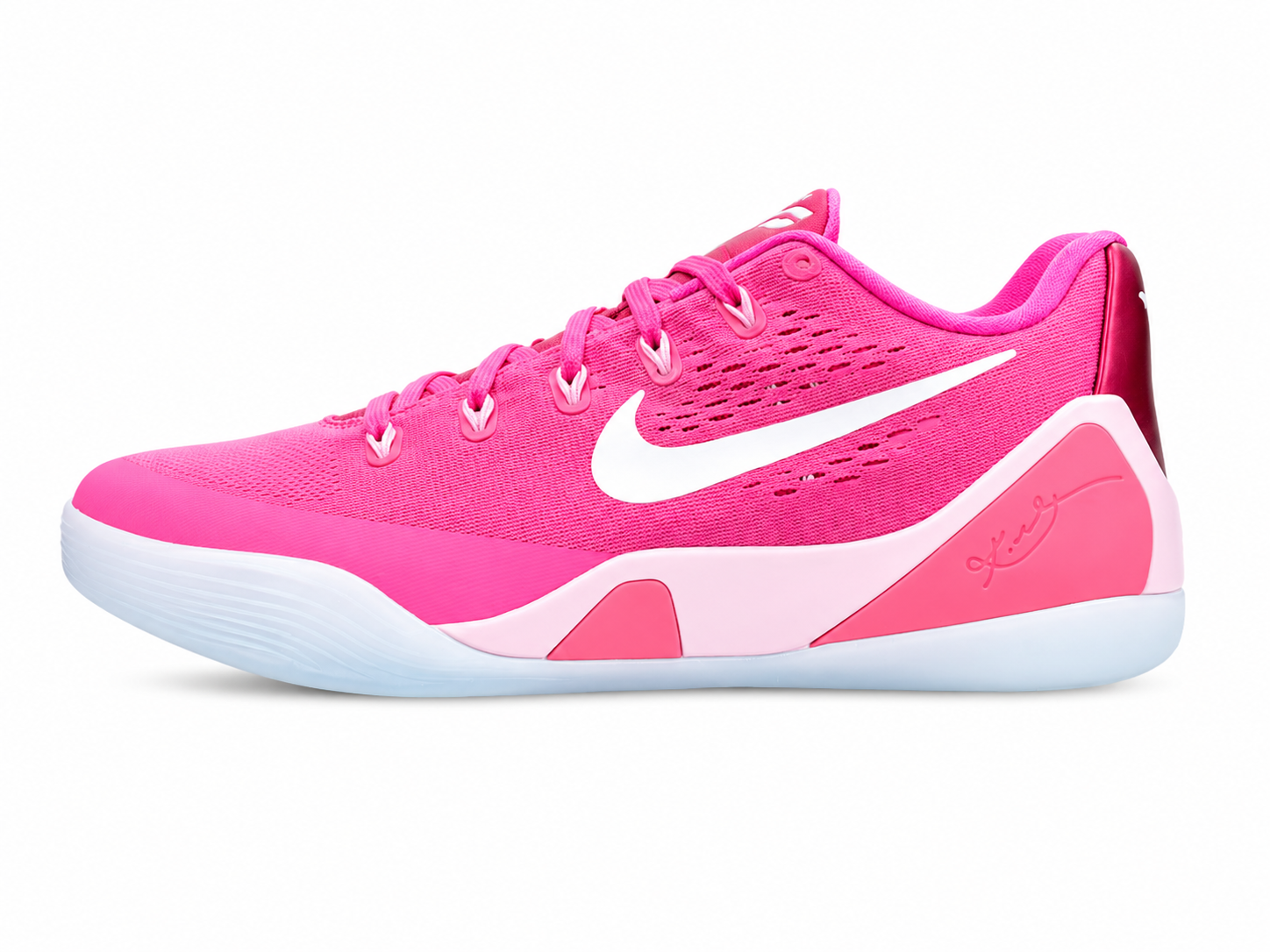 Pink Low-Top Basketball Shoes – Lightweight Court Sneakers