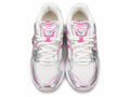 Women's Silver Pink Mesh Running Sneakers | Lightweight Cushion Sports Shoes